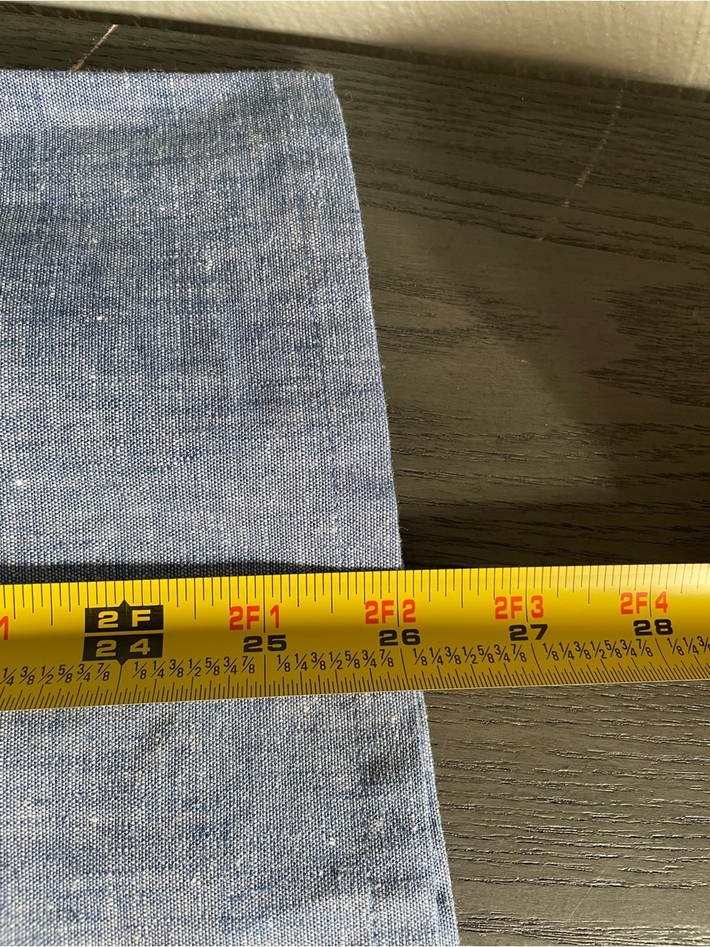 Liz Claiborne Light Blue Chambray Midi Skirt - Picture 8 of 8